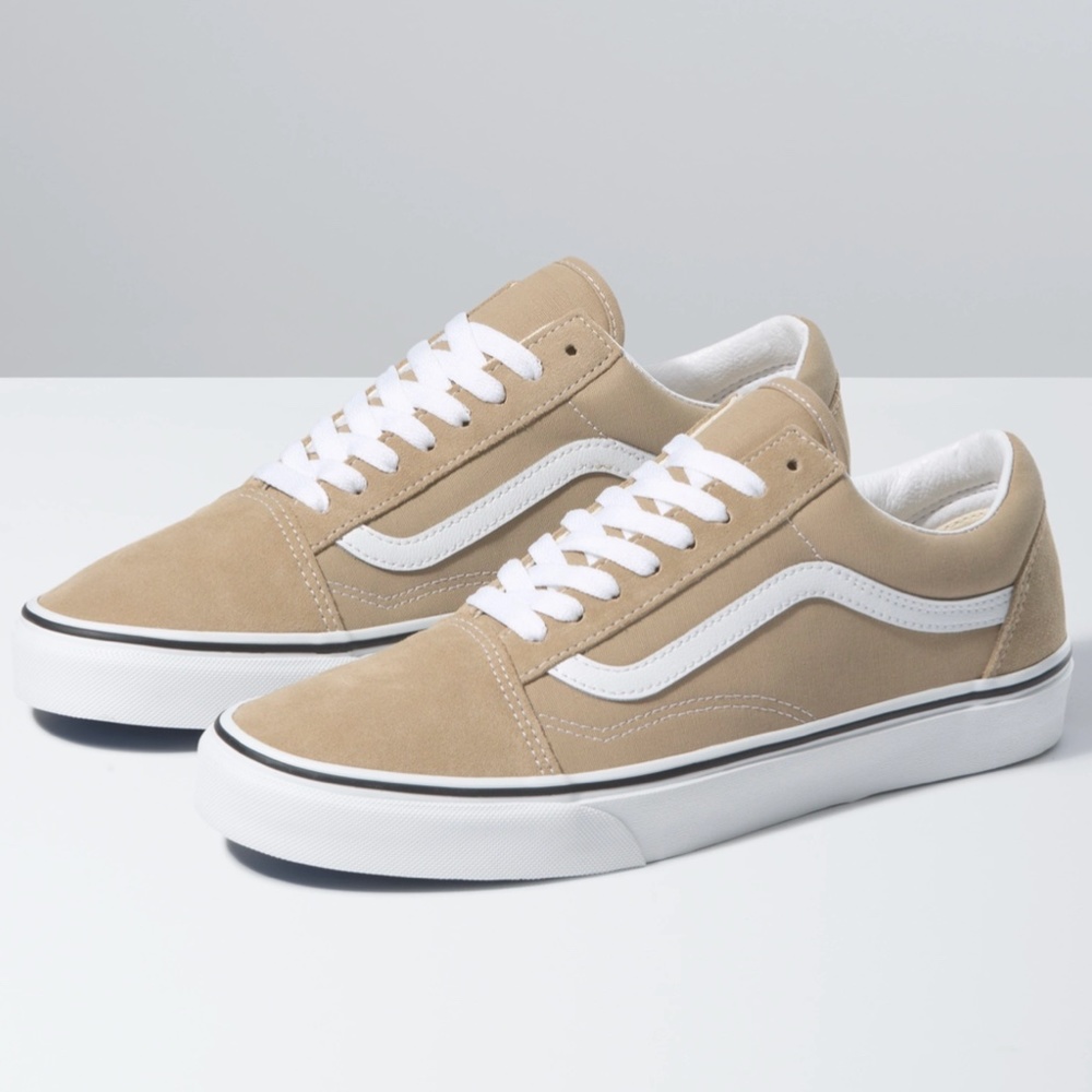 INCENSE/TRUE WHITE OLD SKOOL SUEDE VANS Size 7 women